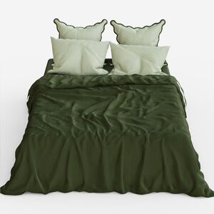 Bed Threads full size green bedding bundle
